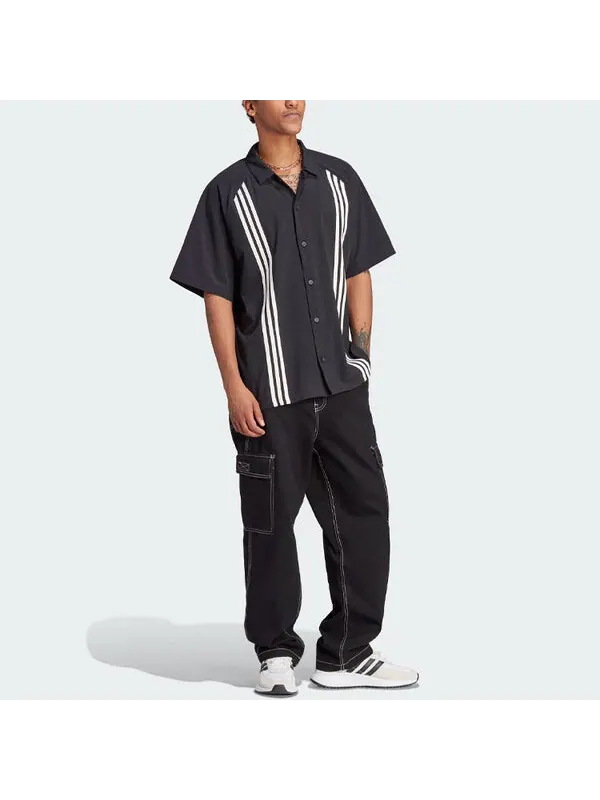 Рубашка зимние хак рубашка Adidas — изображение 4 из 4, черный