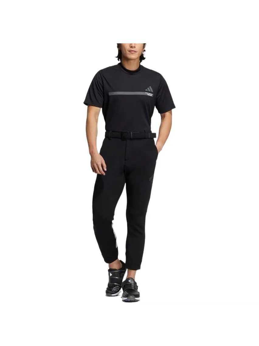 Рубашка adidas Golf Mock Neck Tee — изображение 4 из 4, черный