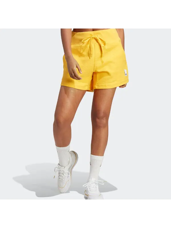 Шорты для отдыха махровые шорты петли Adidas — изображение 3 из 4, золото