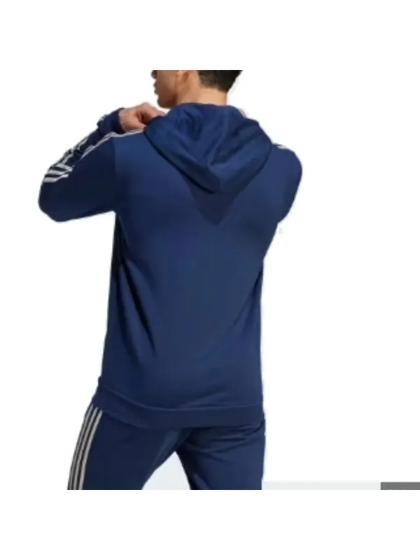 Куртка arsenal dna с капюшоном на молнии Adidas — изображение 2 из 2, синий/белый