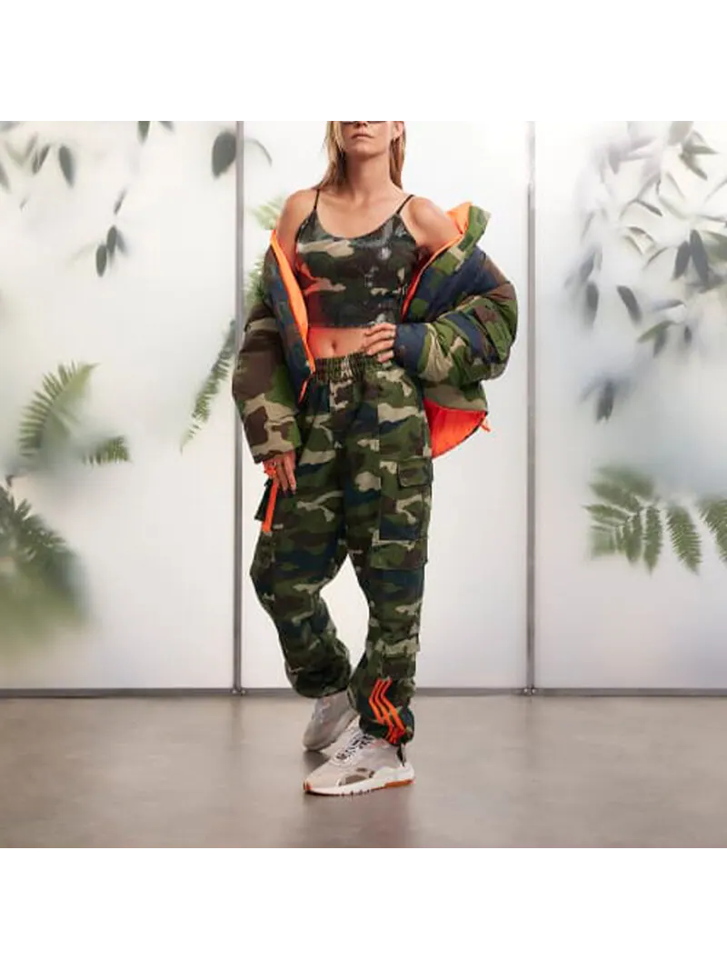 Пуховик Adidas x Ivy Park — изображение 2 из 4, зеленый