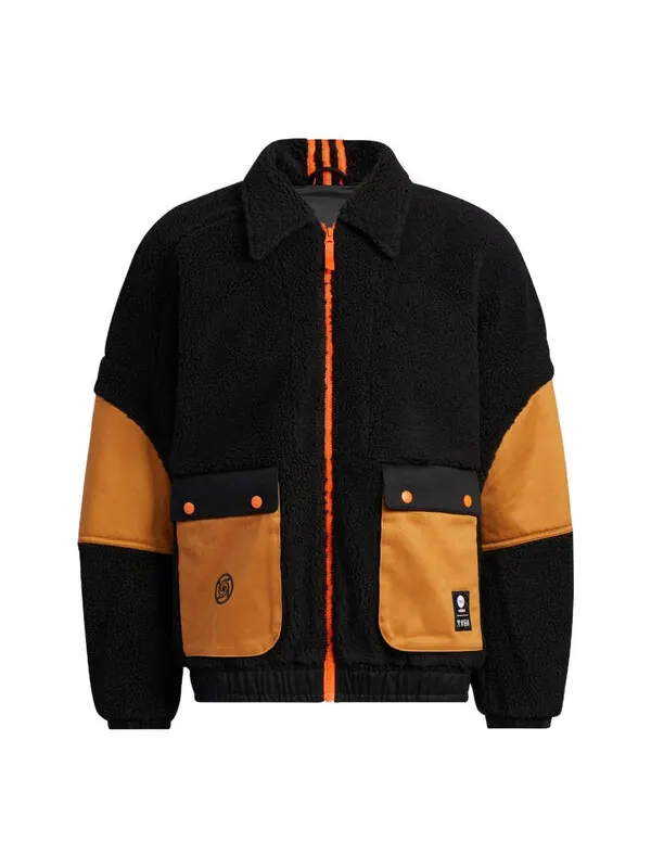 Куртка neo x jujutsu kaisen Куртка Adidas — изображение 1 из 4, черный/оранжевый
