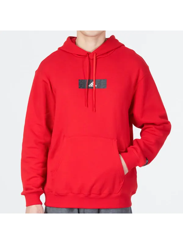 Толстовка adidas Cm Gfx Hood Logo — изображение 3 из 4, красный