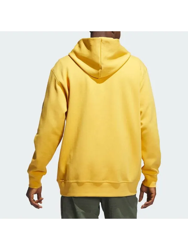 Толстовка с капюшоном adicross anti 3 putt Adidas — изображение 3 из 4, желтый
