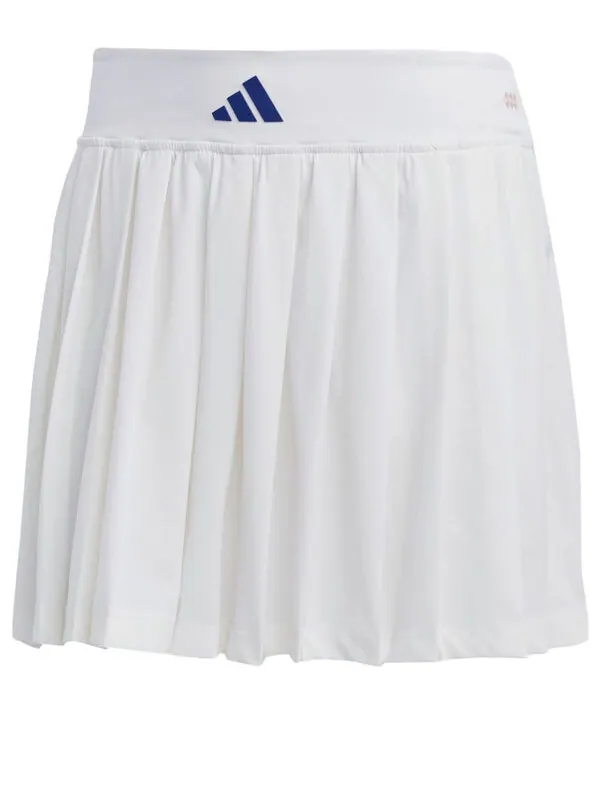 Юбка (WMNS) adidas Clubhouse Premium Classic Tennis Pleated Skirt 'White' — изображение 1 из 3, белый