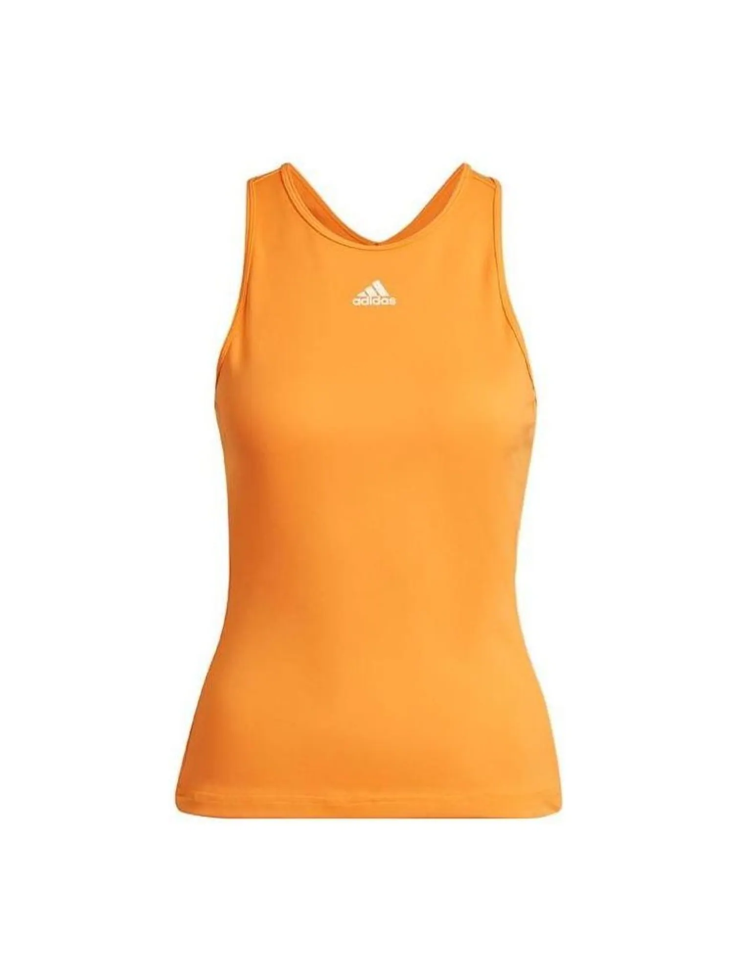 Спортивный топ (WMNS) adidas Hyperglam Tank Top 'Orange' HZ6952 — изображение 1 из 3, оранжевый