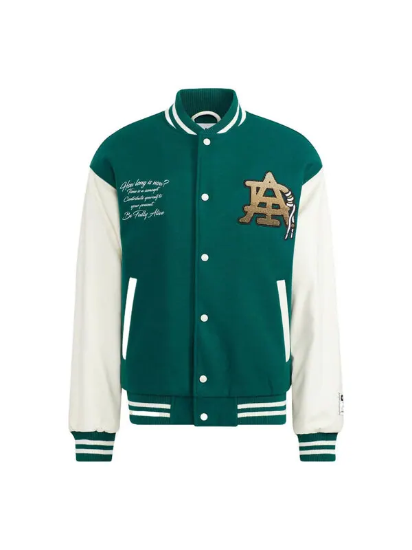 Куртка оригиналы mc varsity Куртка Adidas — изображение 1 из 4, зеленый/белый