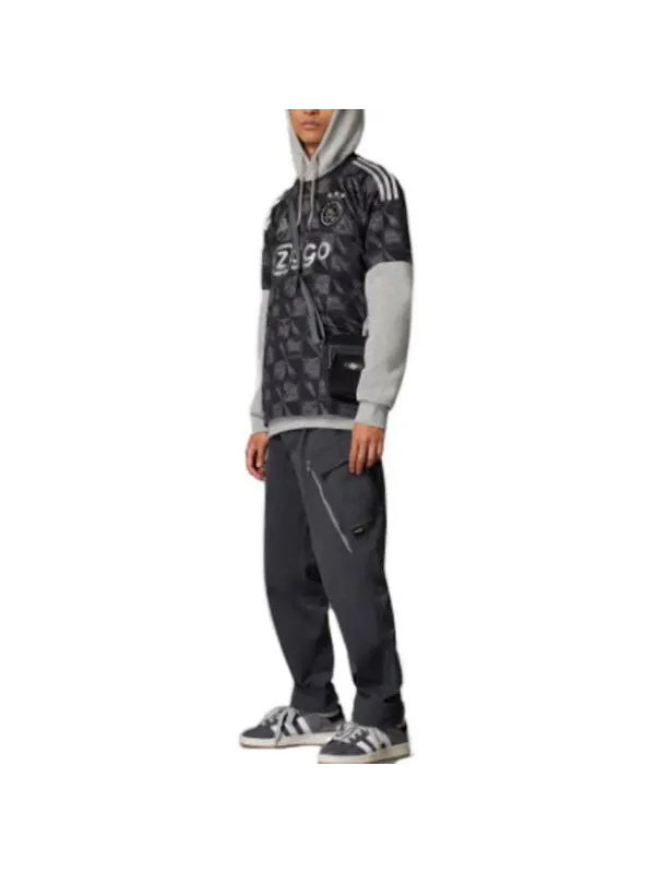 Футболка ajax amsterdam 23 24 третья футболка Adidas — изображение 2 из 3, черный