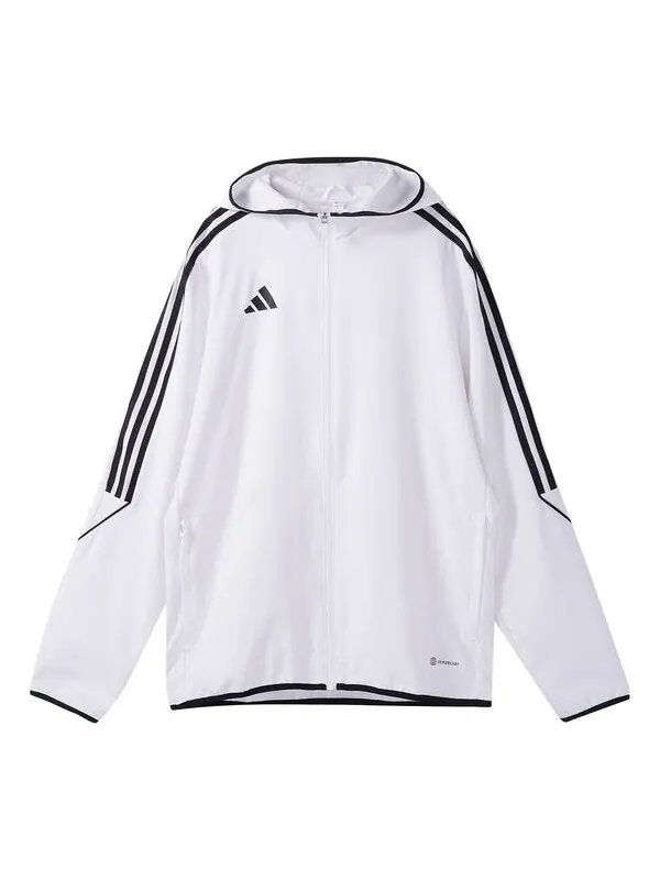 Куртка adidas Tiro 23 League Windbreaker 'White' — изображение 1 из 2, белый/черный