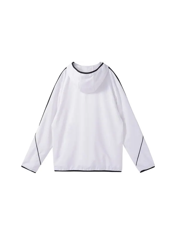 Куртка adidas Tiro 23 League Windbreaker 'White' — изображение 2 из 2, белый/черный