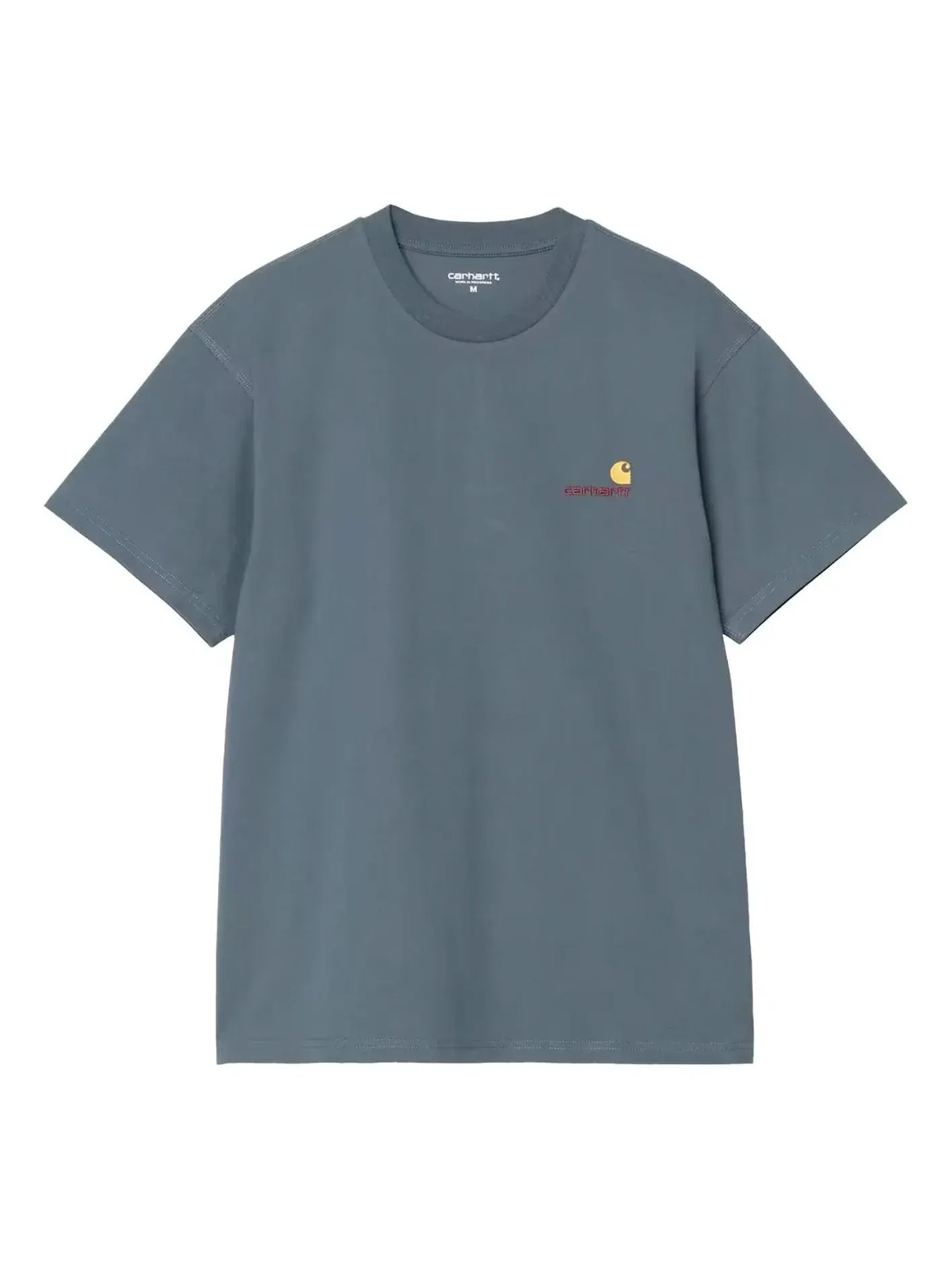 Футболка с коротким рукавом Carhartt WIP American Script — изображение 1 из 2, синий