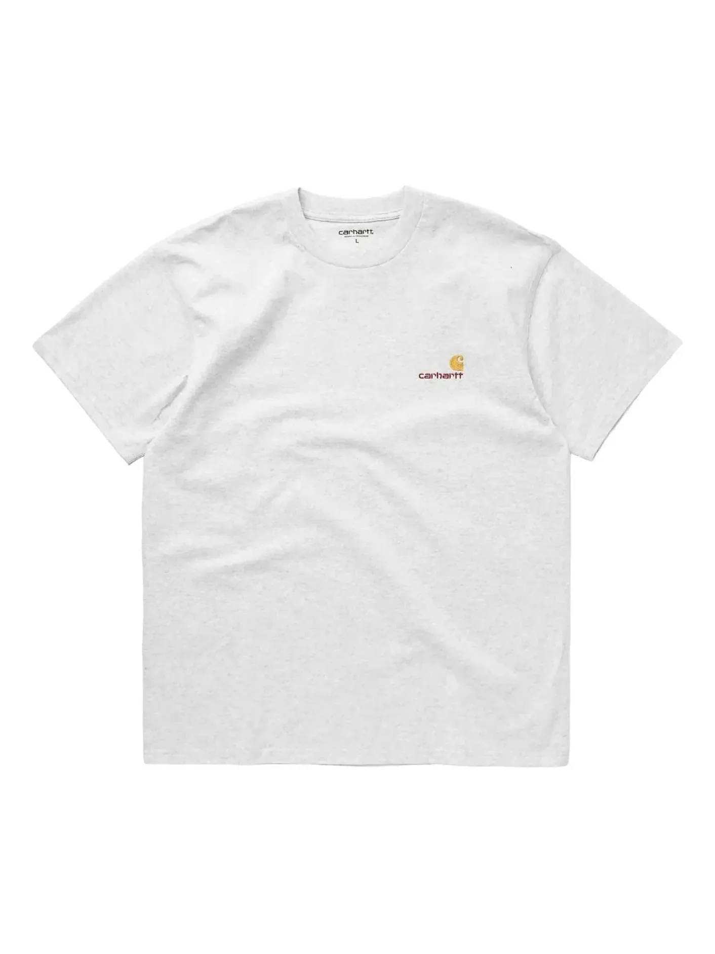 Футболка с коротким рукавом Carhartt WIP American Script — изображение 1 из 1, серый