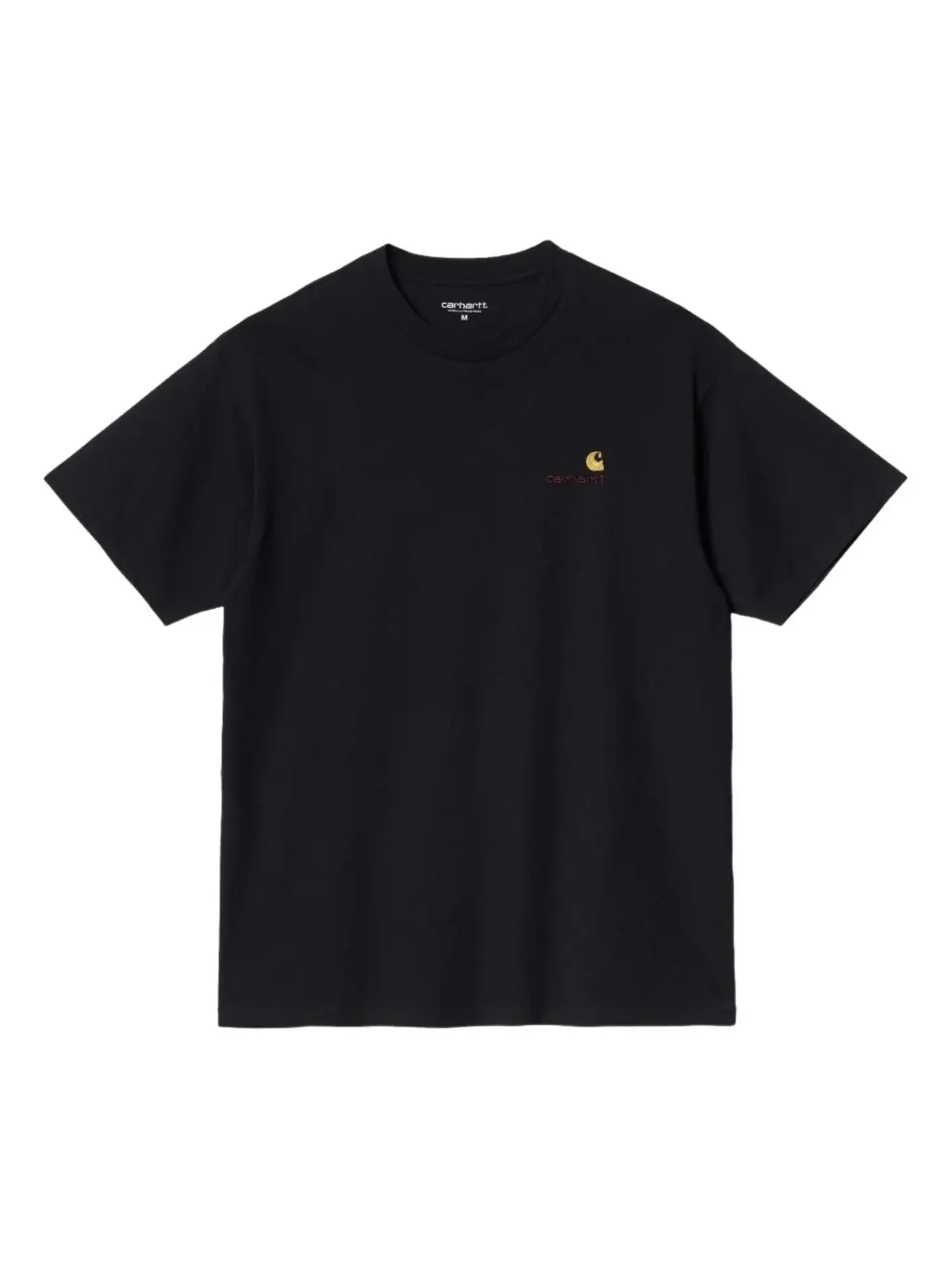 Футболка с коротким рукавом Carhartt WIP American Script — изображение 1 из 2, черный