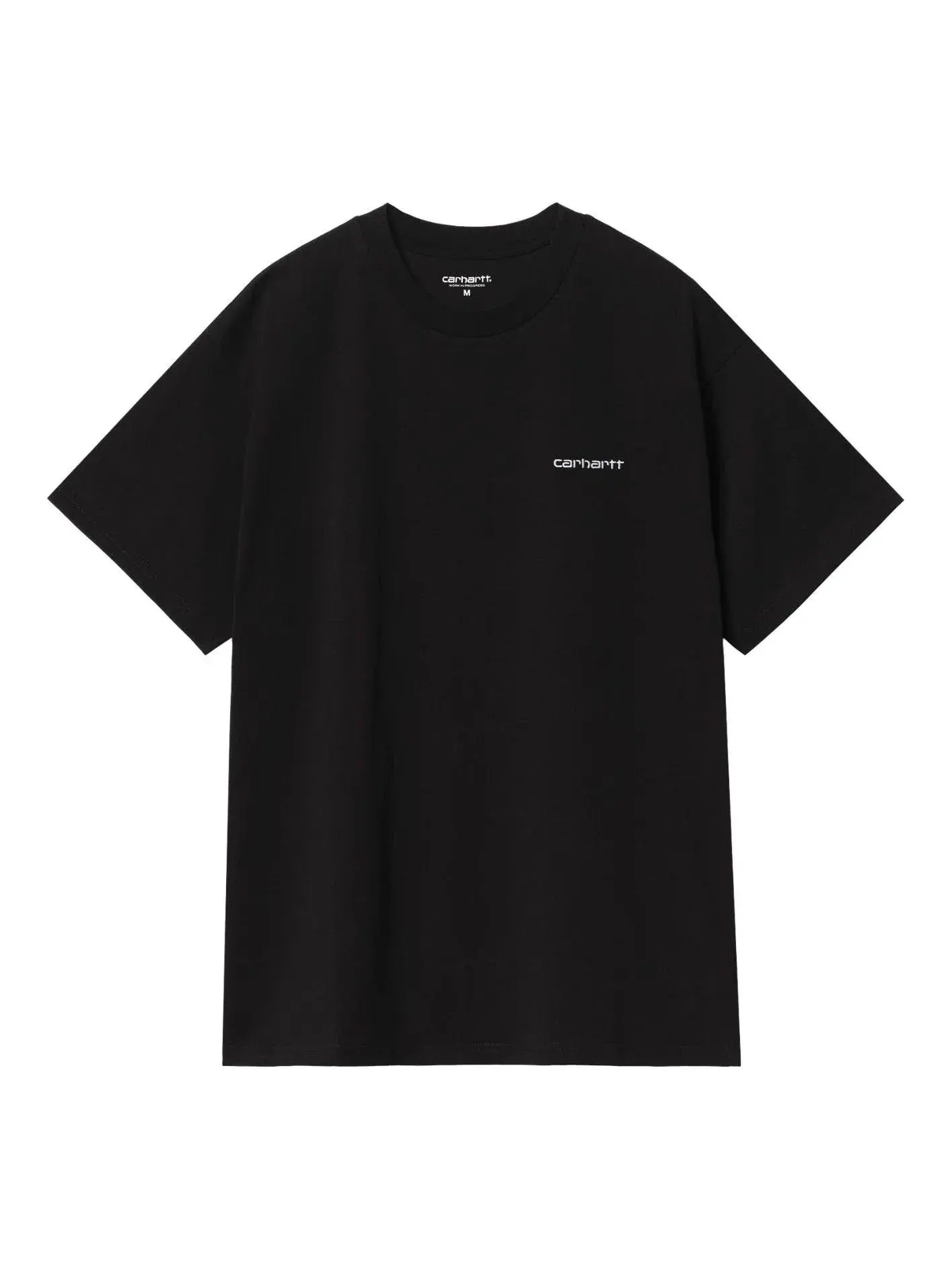 Футболка с коротким рукавом Carhartt WIP Script Embroidery — изображение 1 из 2, черный
