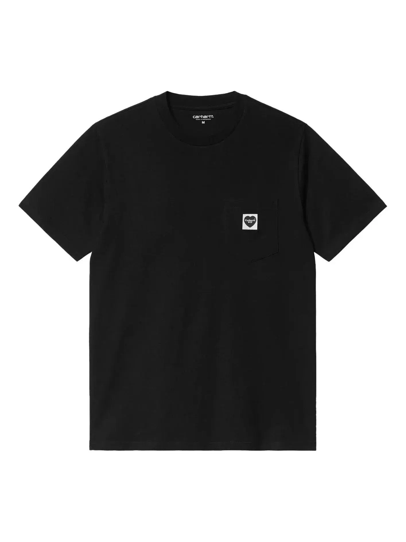 Мужская футболка с коротким рукавом Pocket Heart Carhartt WIP — изображение 1 из 2, черный