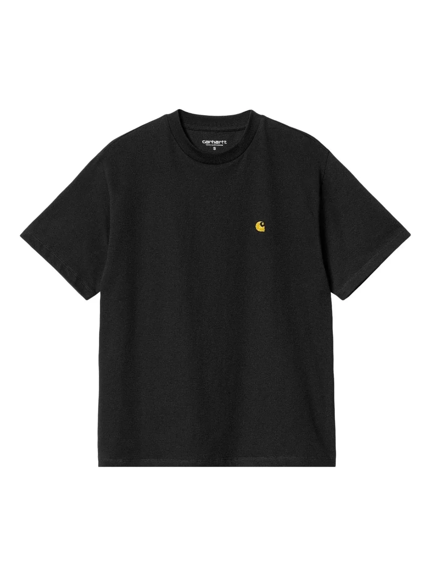 (WMNS) Футболка с коротким рукавом Carhartt WIP Chase — изображение 1 из 2, черный