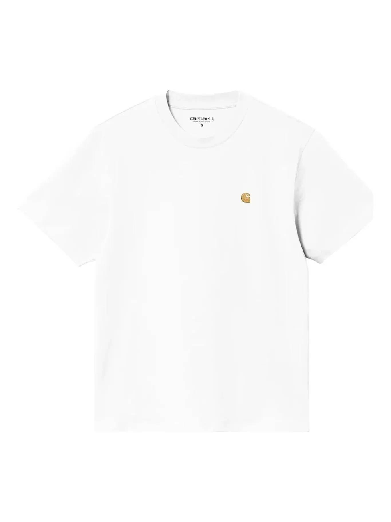 (WMNS) Футболка с коротким рукавом Carhartt WIP Chase — изображение 1 из 2, белый
