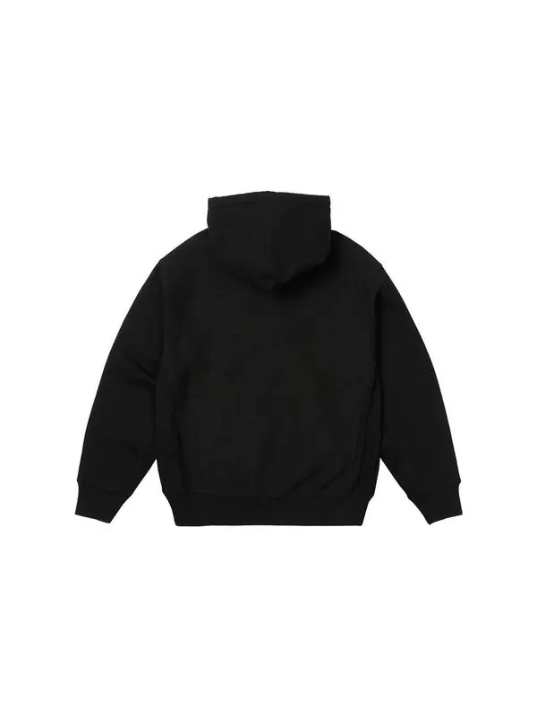Толстовка x carhartt wip hoodie 'black' Palace — изображение 2 из 2, черный