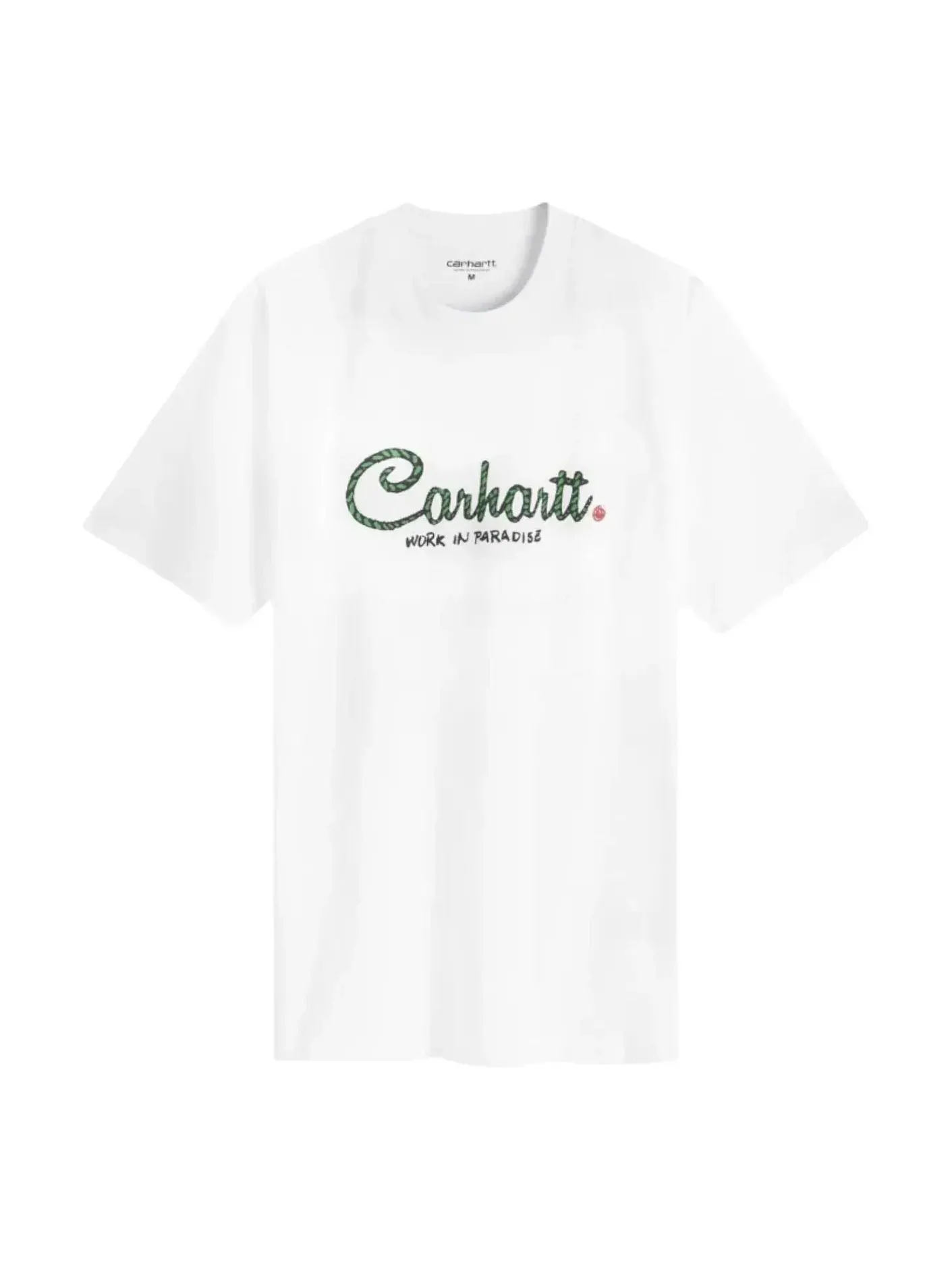 Футболка с коротким рукавом Carhartt WIP Paradise Script — изображение 1 из 1, белый