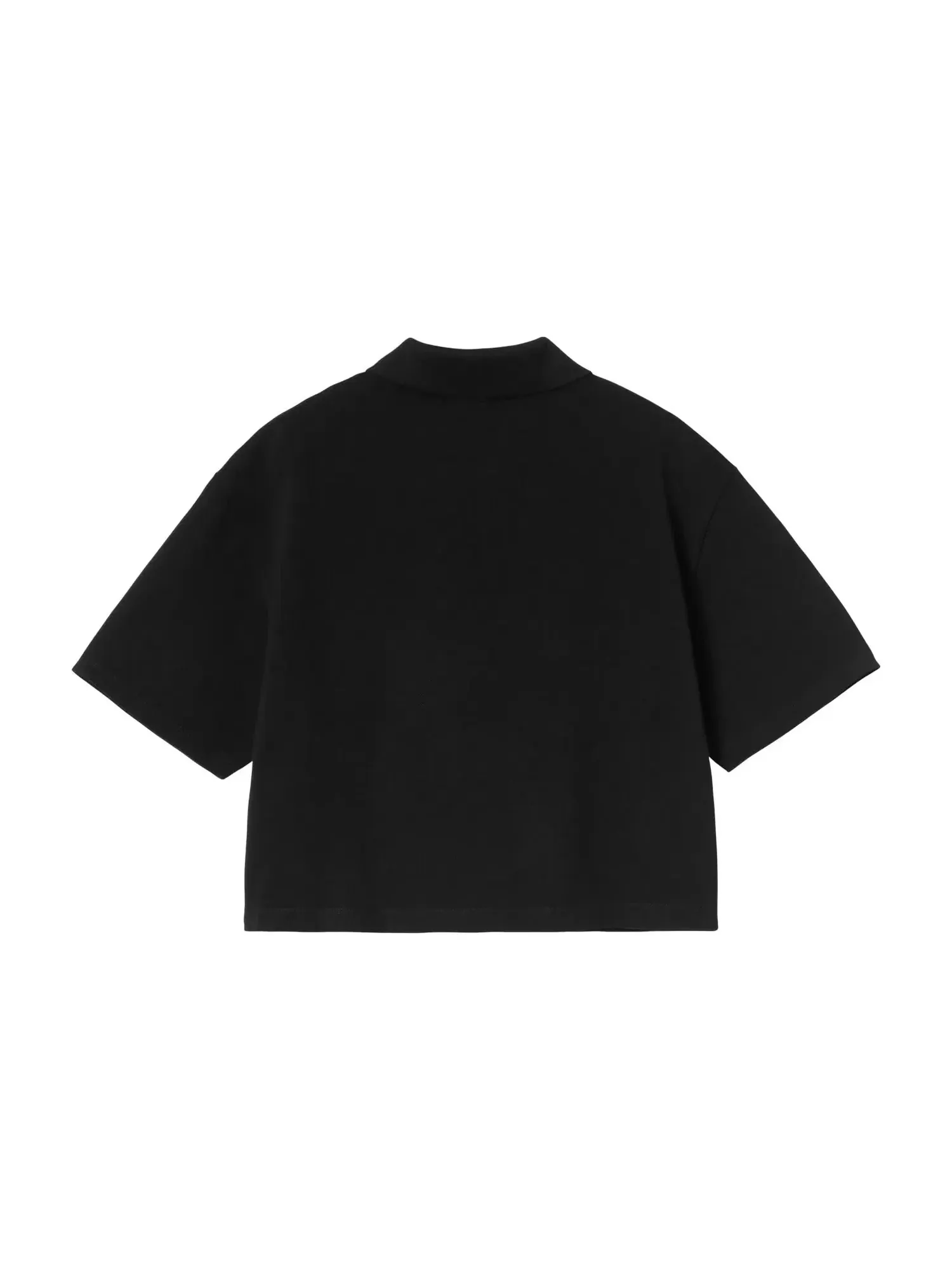 Футболка-поло Carhartt WIP S/S Script Polo T-Shirt 'Black White' I034553-0D2-XX — изображение 2 из 2, черный