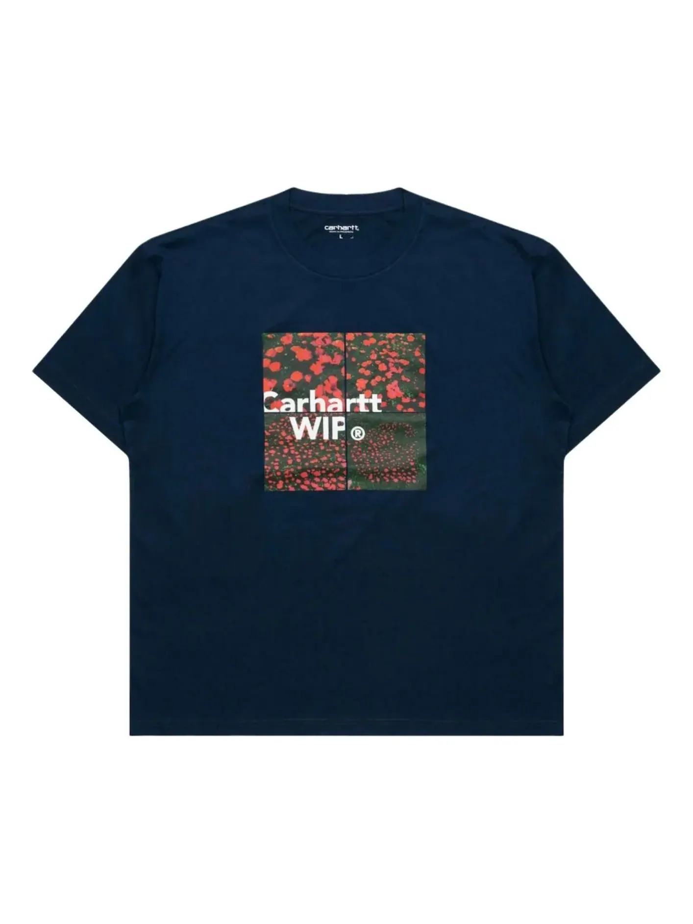 Футболка с коротким рукавом Carhartt WIP Valley — изображение 1 из 1, темно-синий