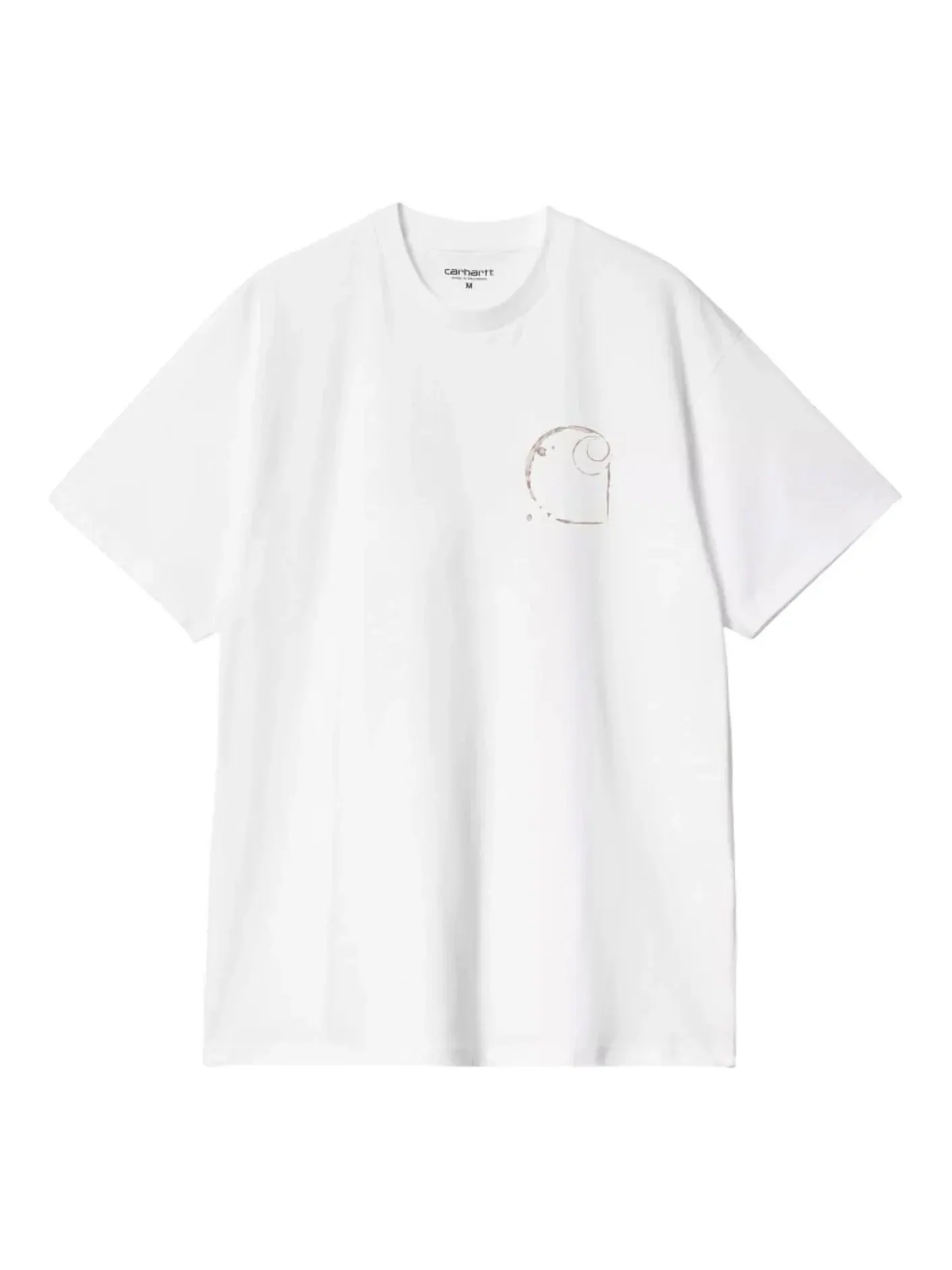 Футболка с коротким рукавом Carhartt WIP Java — изображение 1 из 2, белый