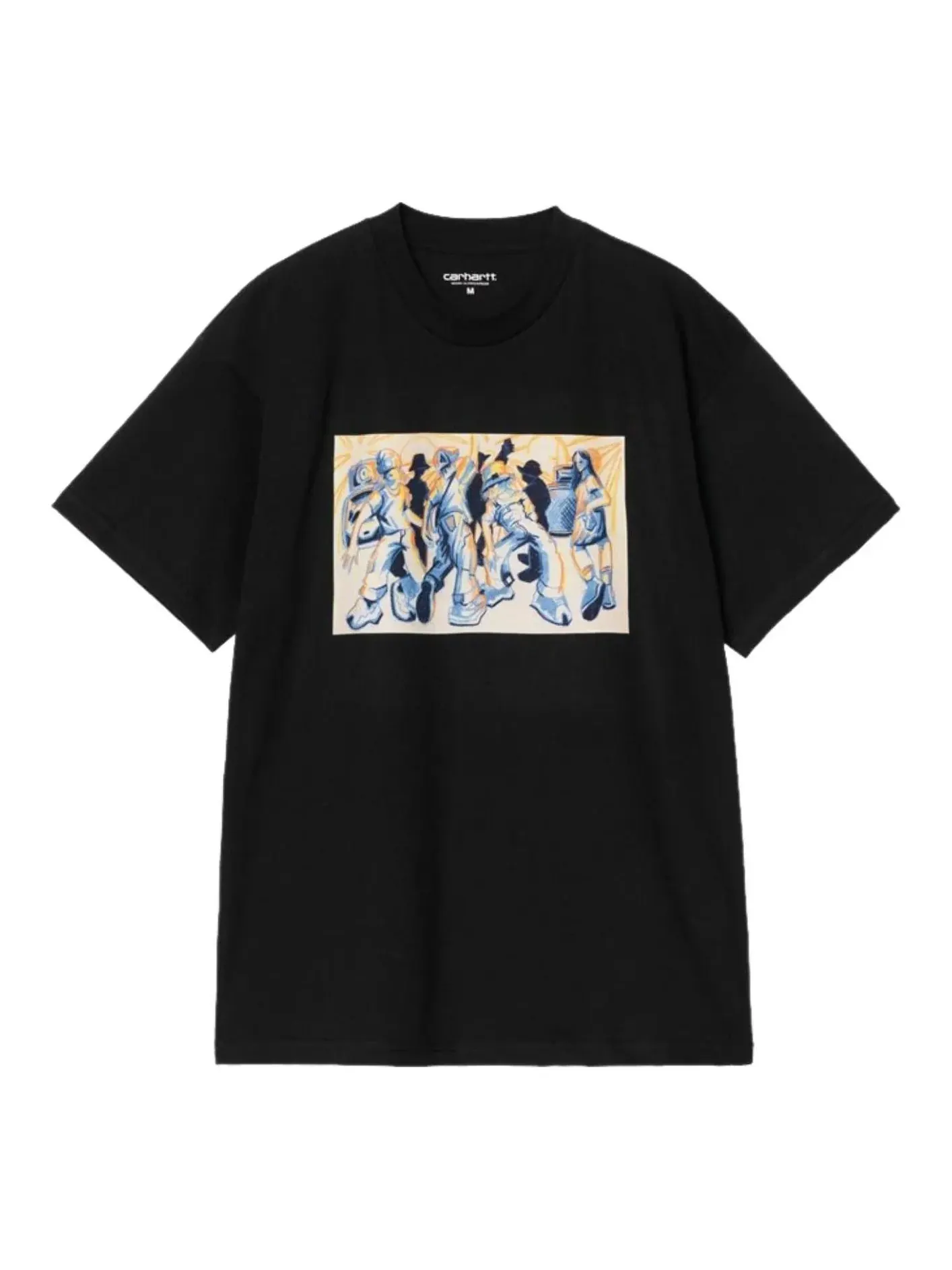 Футболка с коротким рукавом Carhartt WIP Cai Arfon Bellis — изображение 1 из 2, черный