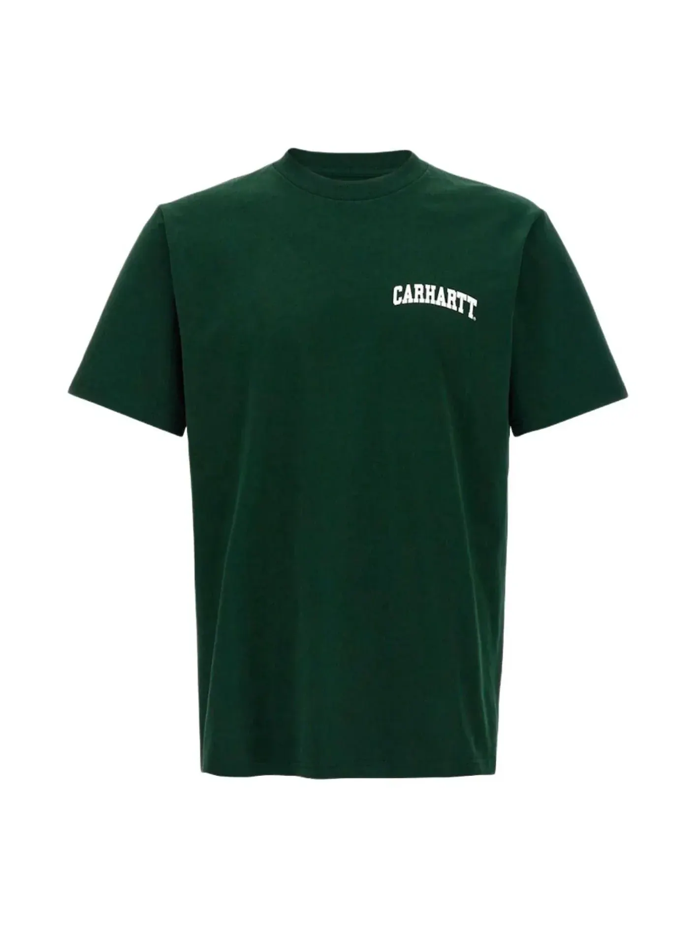 Футболка с коротким рукавом Carhartt WIP University Script — изображение 1 из 2, зеленый