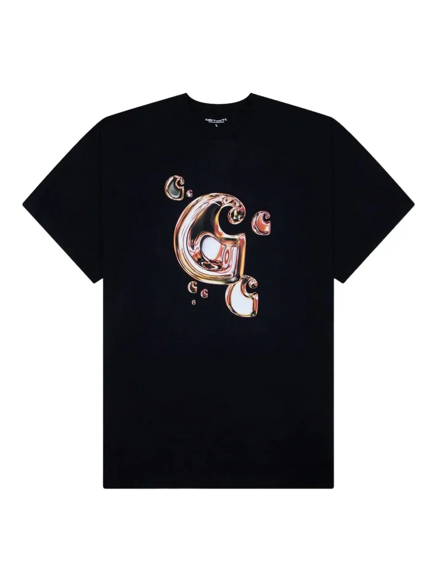 Футболка с коротким рукавом Carhartt WIP Solar Chrome C — изображение 1 из 2, черный