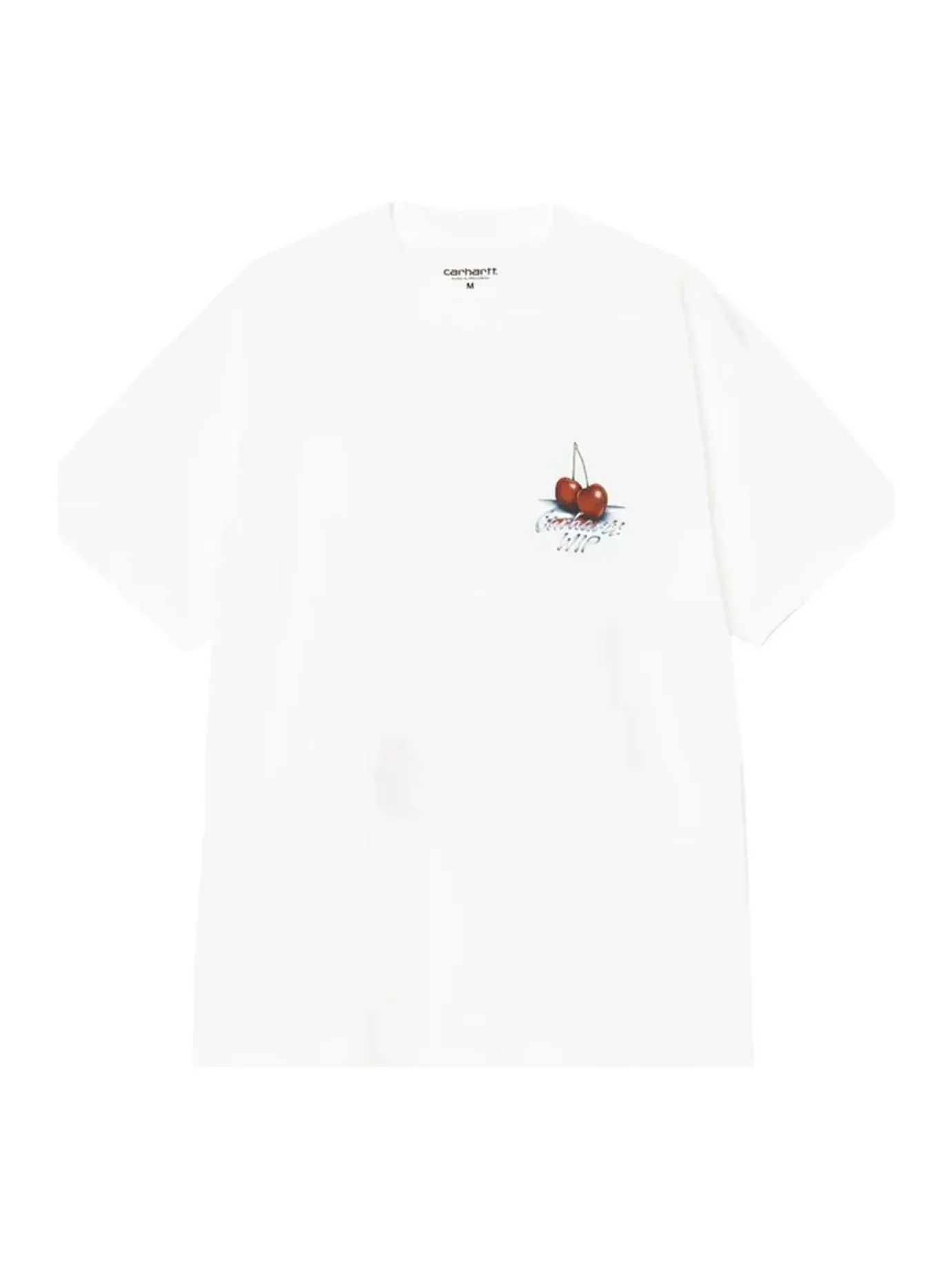 Футболка с коротким рукавом Carhartt WIP Solar Chrome Script — изображение 1 из 2, белый