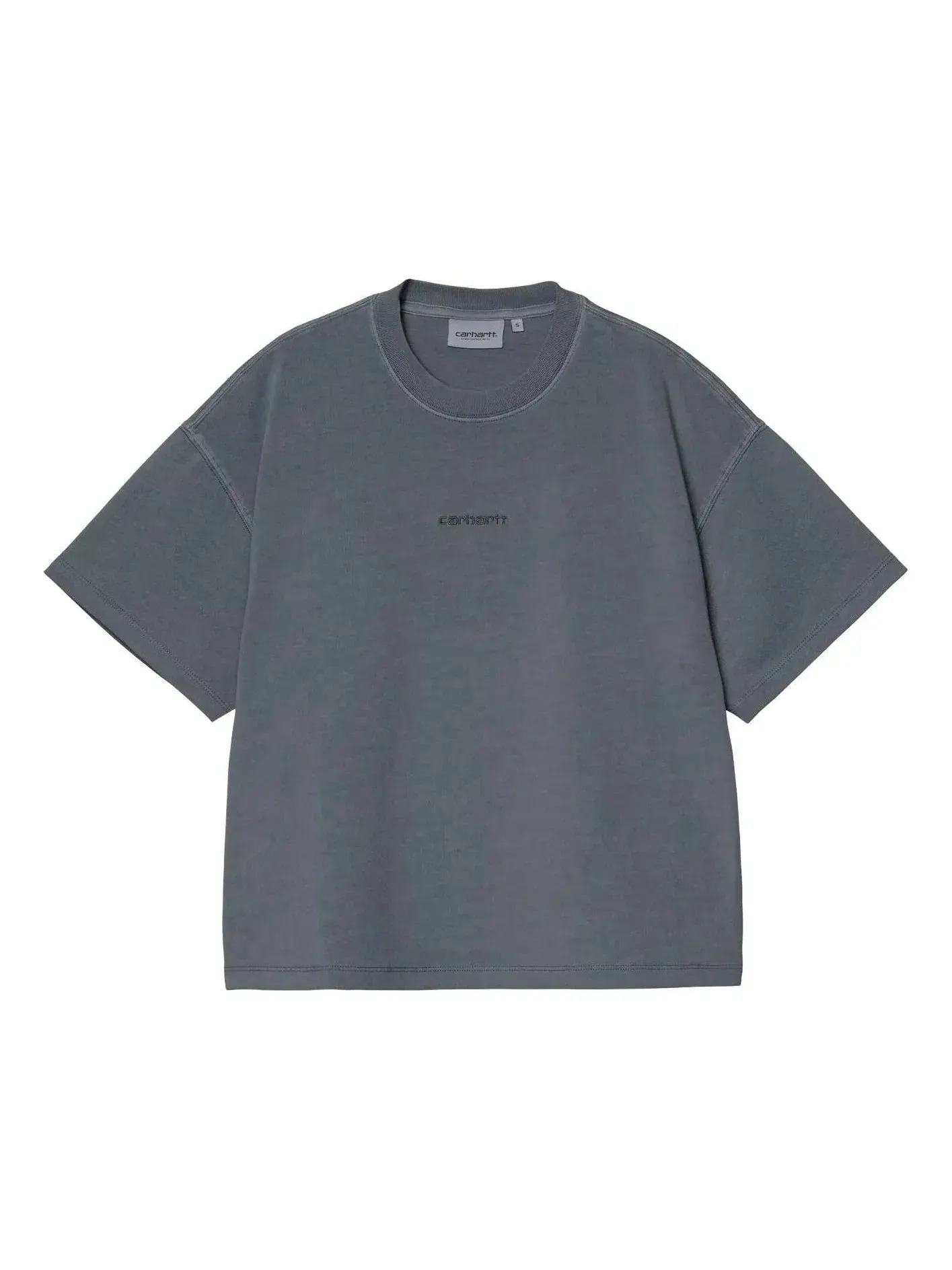 Футболка Carhartt WIP S/S Benton 'Carbon' I035590-3IW-GD — изображение 1 из 2, черный