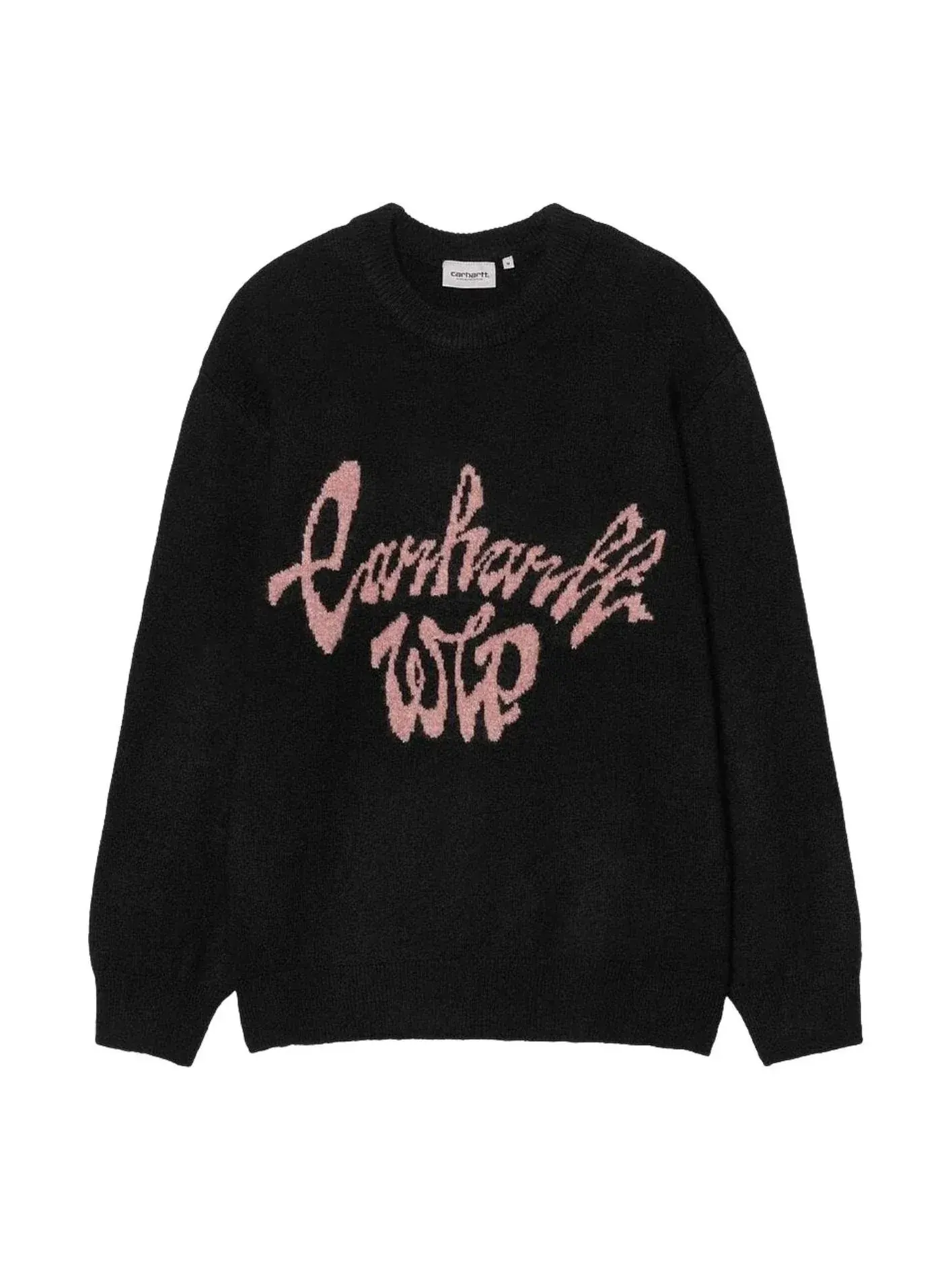 Свитер Carhartt WIP Chedda 'Black Glassy Pink' — изображение 1 из 2, черный