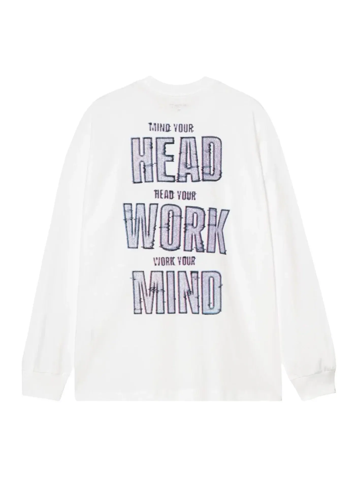 Футболка с длинными рукавами Carhartt WIP Mind Your Head — изображение 1 из 2, белый