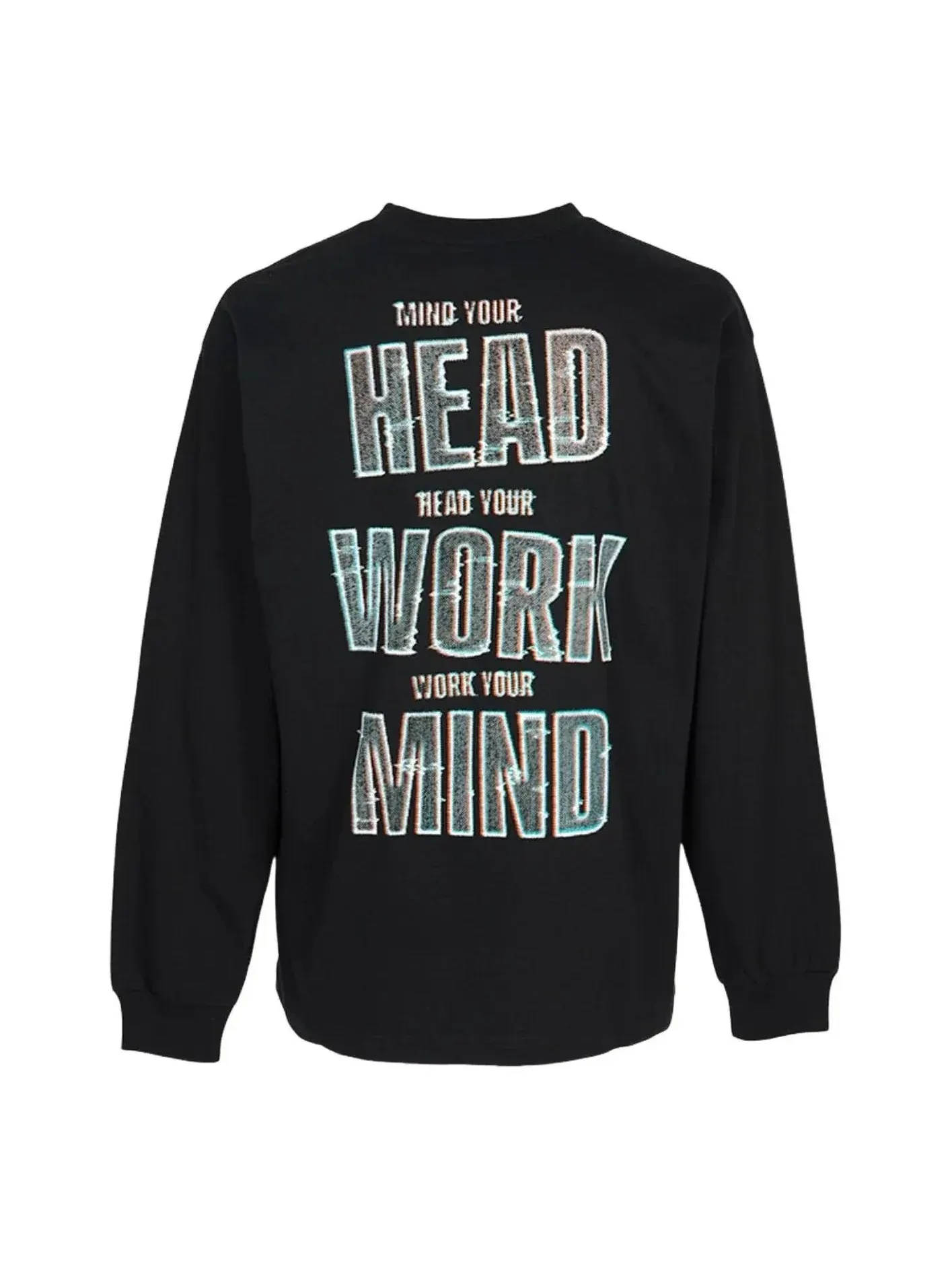 Футболка с длинными рукавами Carhartt WIP Mind Your Head — изображение 1 из 2, черный