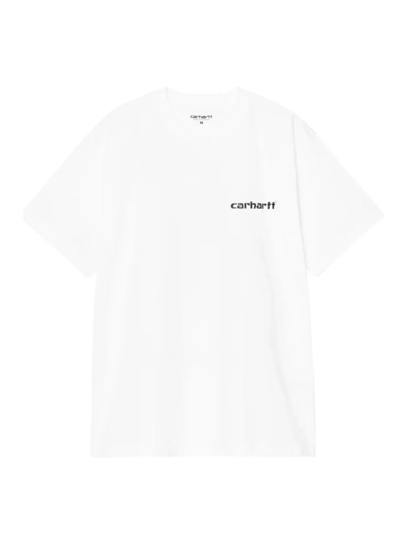 Футболка с коротким рукавом Carhartt WIP Archive Script — изображение 1 из 2, белый