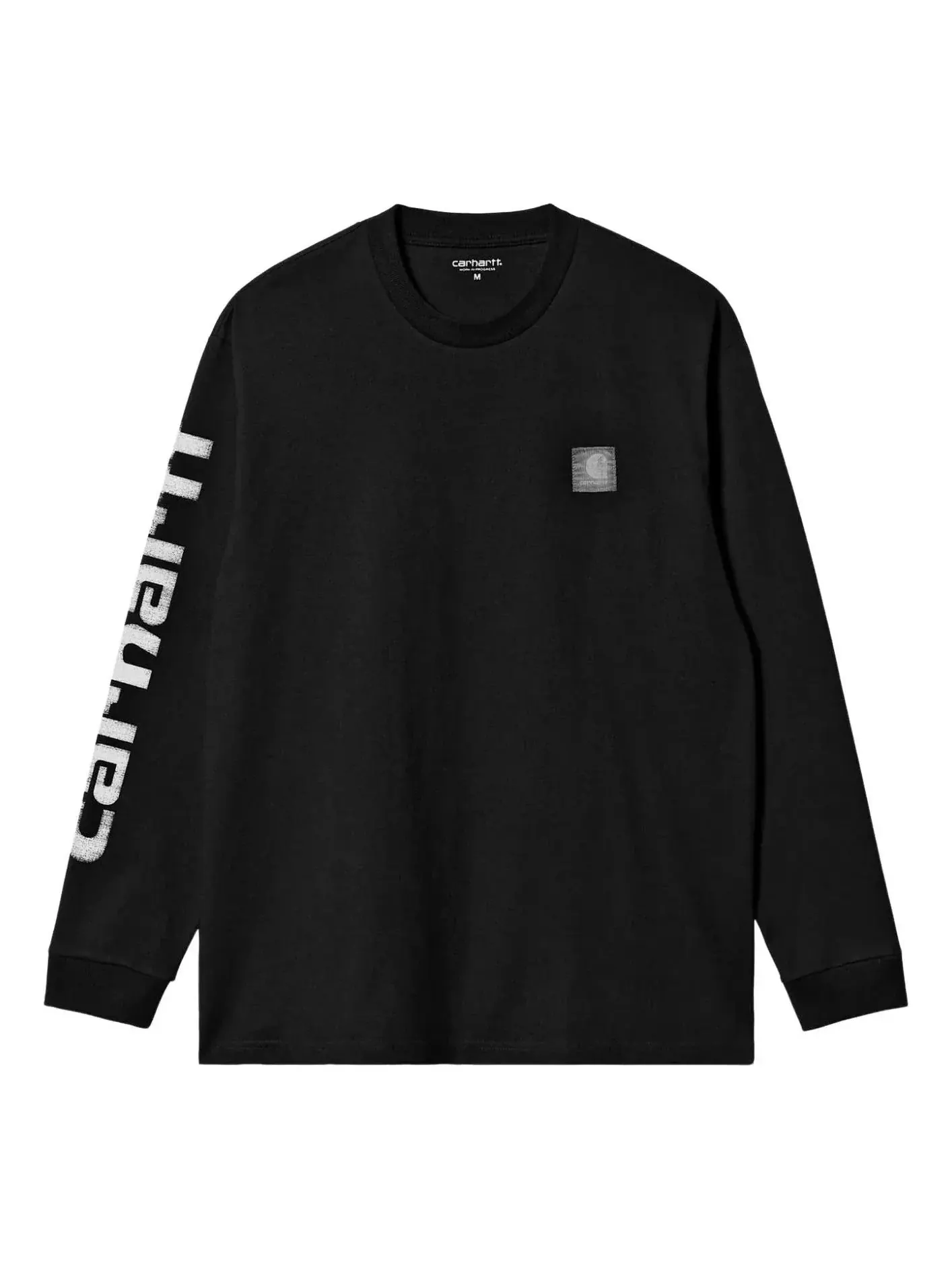 Футболка с длинным рукавом Carhartt WIP Archive Script — изображение 1 из 2, черный
