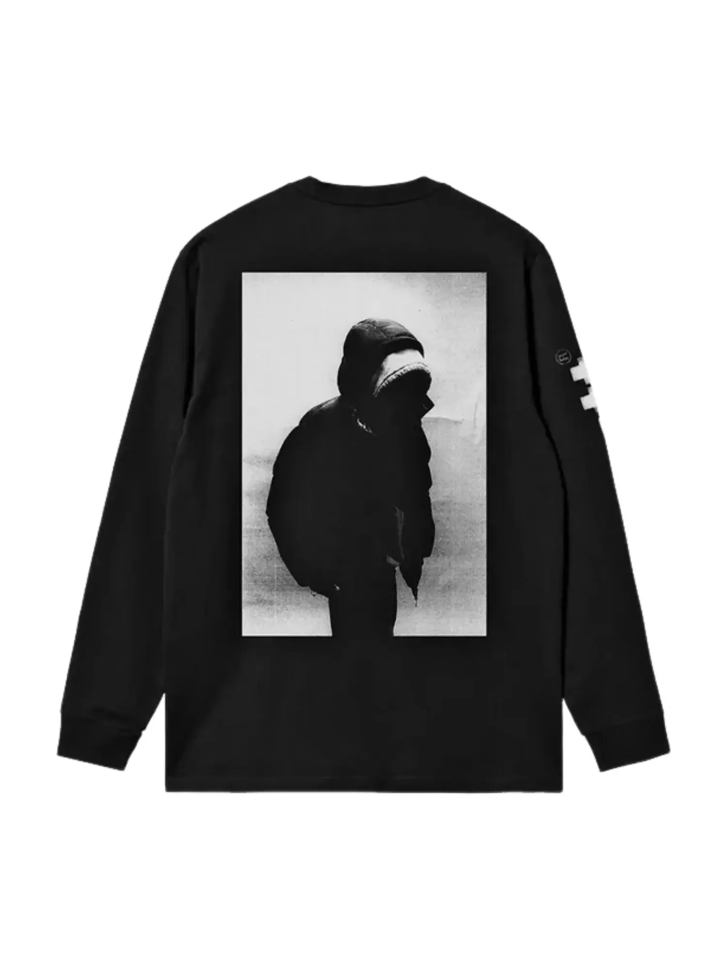 Футболка с длинным рукавом Carhartt WIP Archive Script — изображение 2 из 2, черный