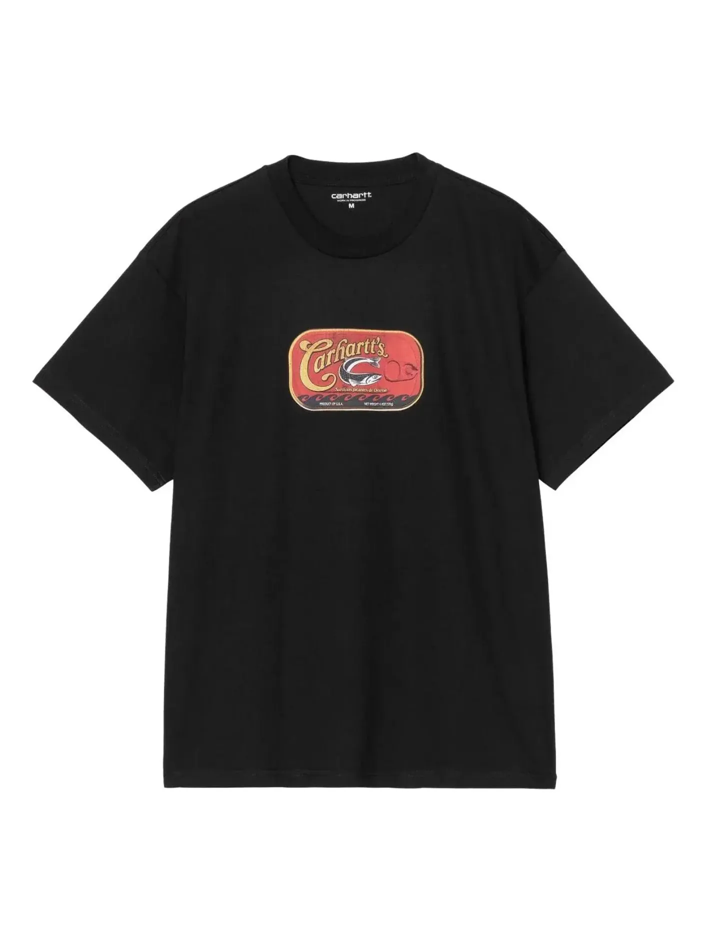 Футболка с коротким рукавом Carhartt WIP Sardinas — изображение 1 из 2, черный