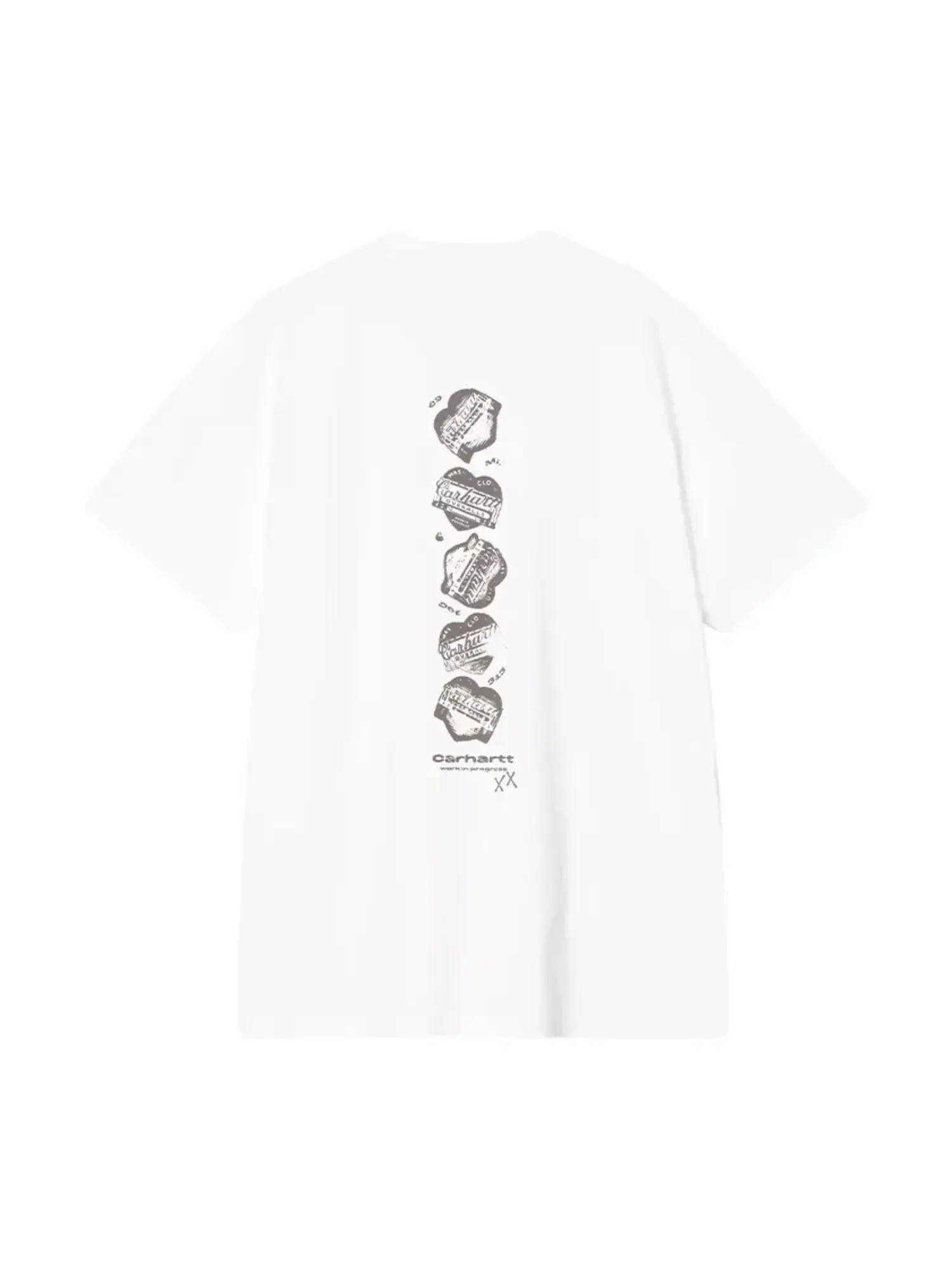 Футболка с коротким рукавом Carhartt WIP Garble — изображение 2 из 2, белый