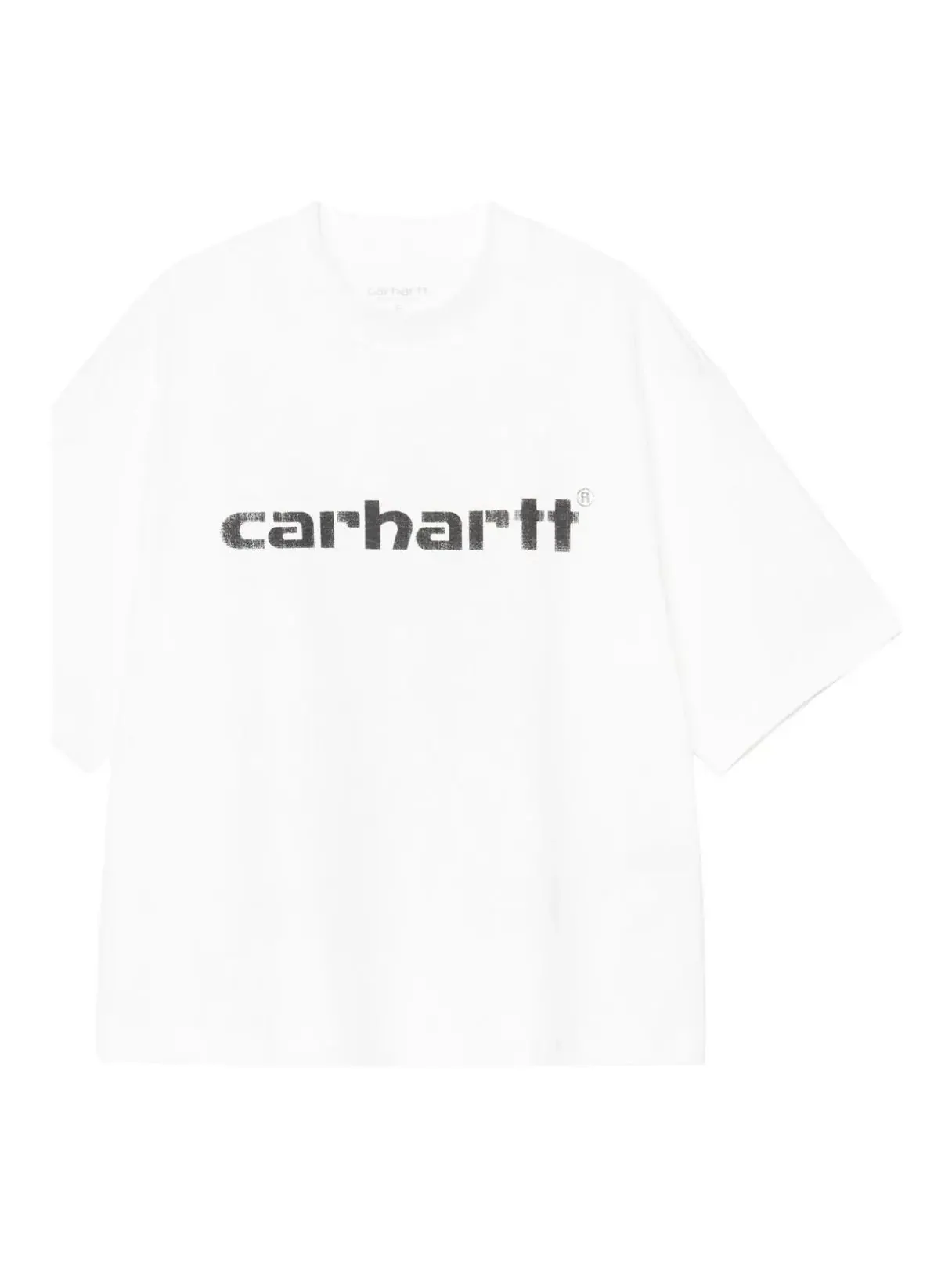 (WMNS) Футболка с коротким рукавом Carhartt WIP Archive Script — изображение 1 из 2, белый