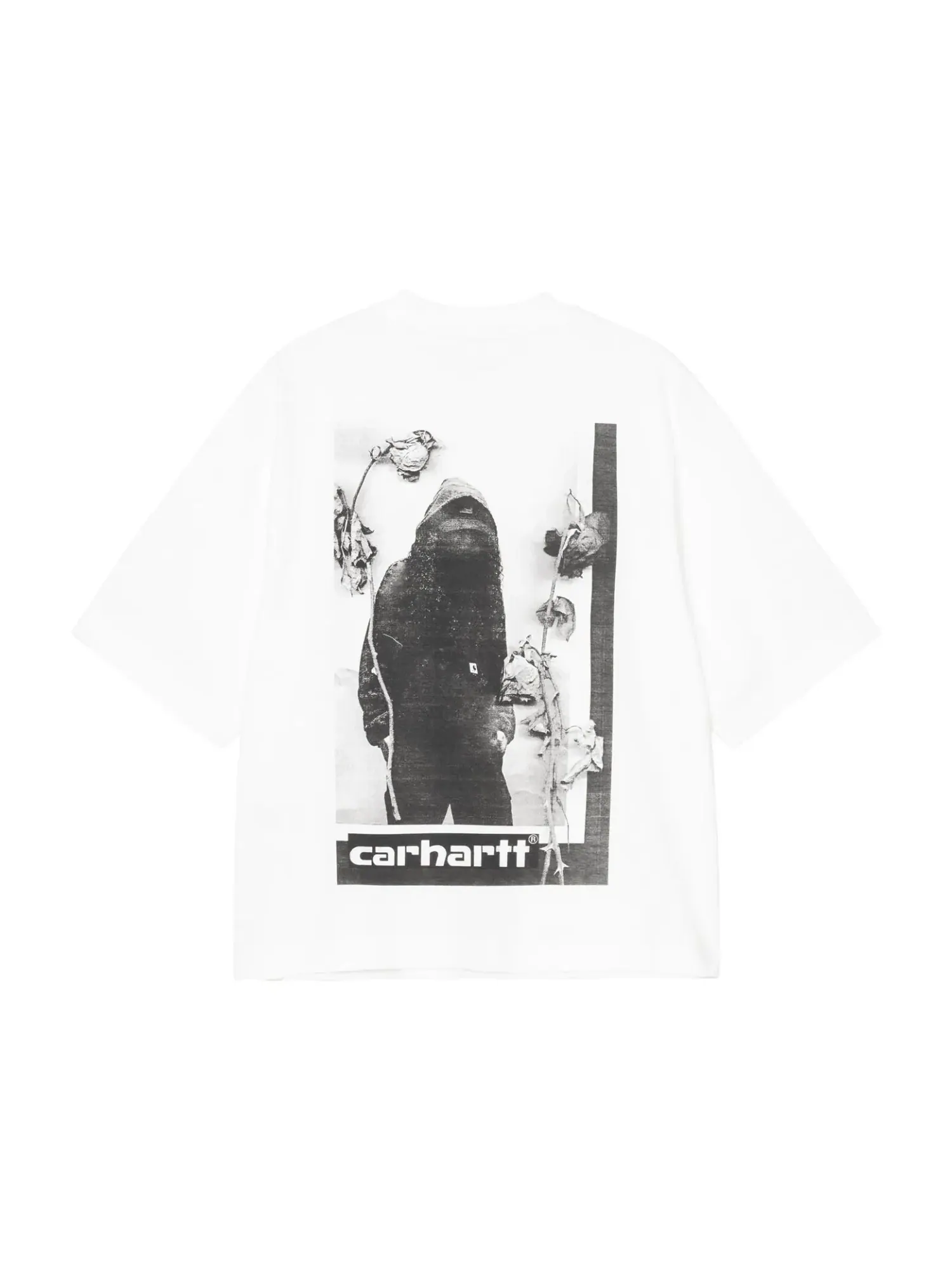 (WMNS) Футболка с коротким рукавом Carhartt WIP Archive Script — изображение 2 из 2, белый