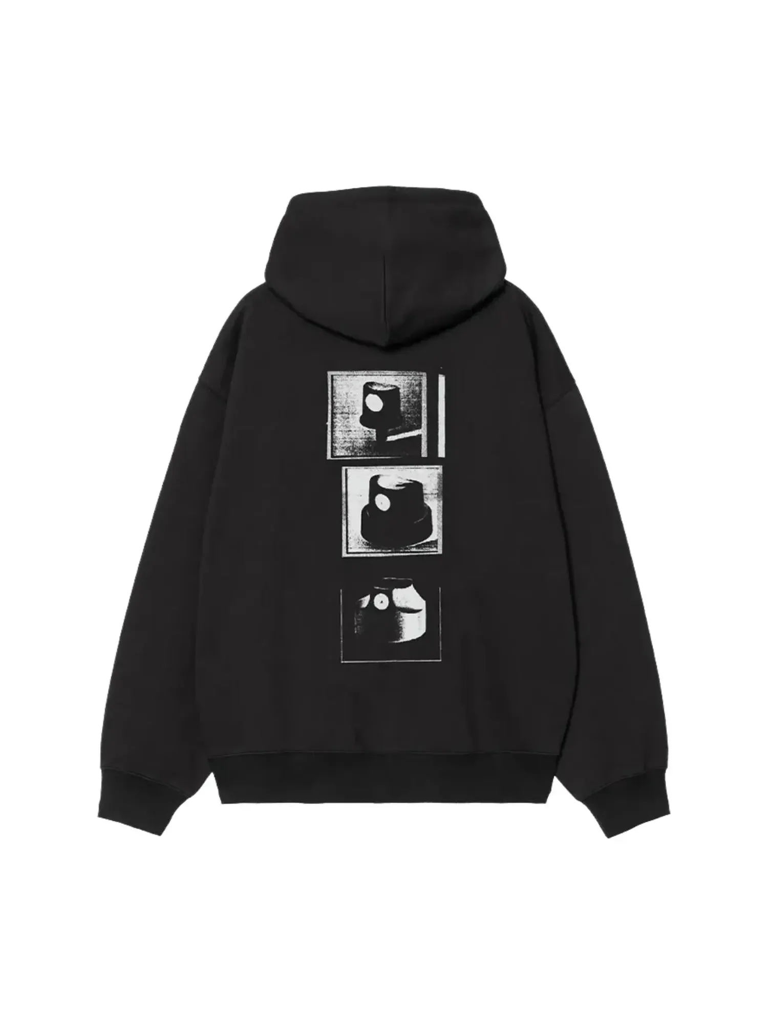 Толстовка с капюшоном из флиса Carhartt WIP — изображение 2 из 2, черный