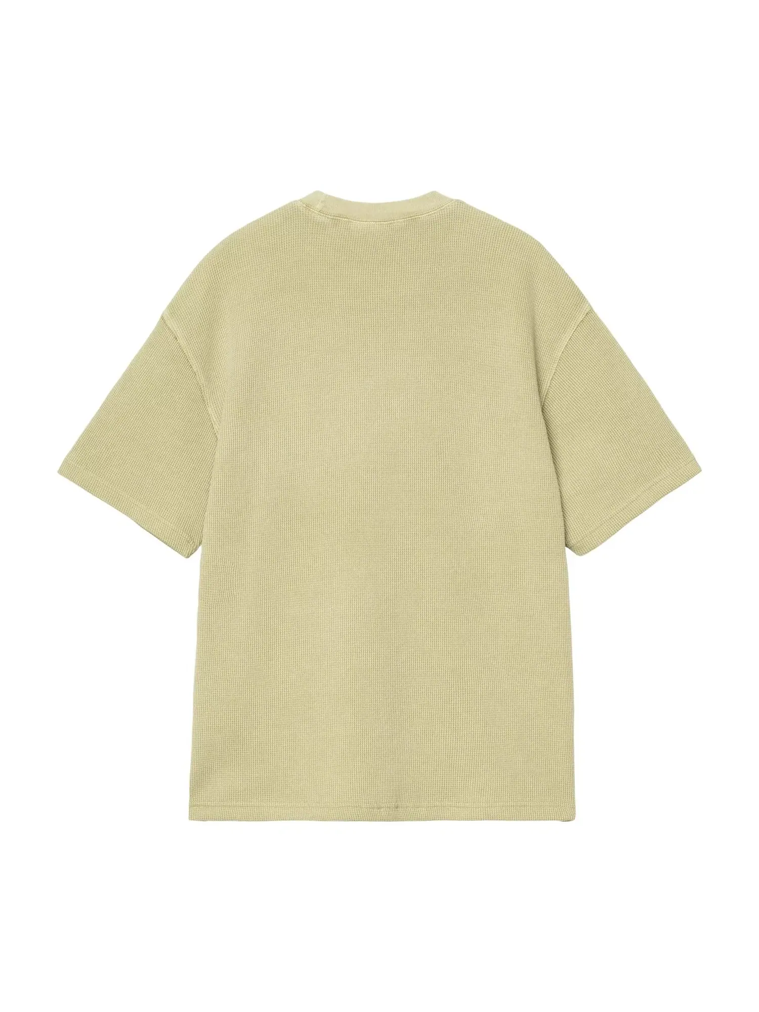 Футболка Carhartt WIP S/S Nelson Waffle 'Gentle Green' I036185-3IE-GD — изображение 2 из 2, зеленый
