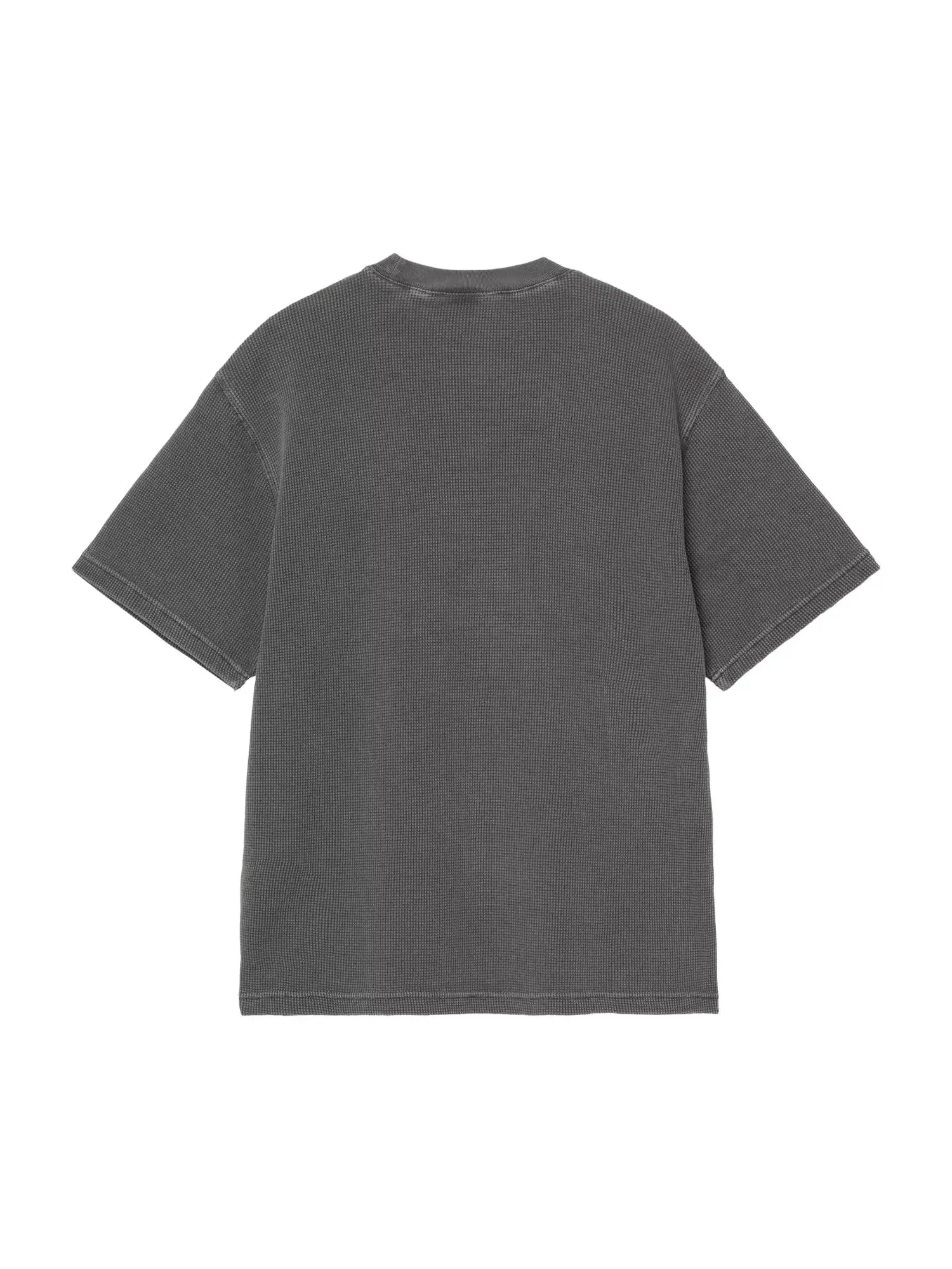 Футболка Carhartt WIP S/S Nelson Waffle, черная, I036185-89-GD — изображение 2 из 2, черный