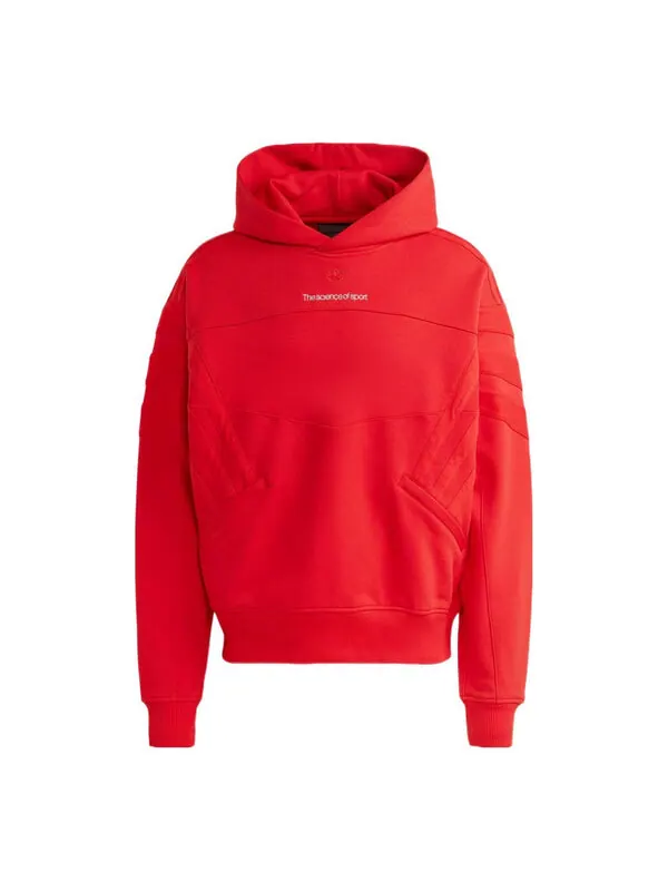 Толстовка adidas Originals San Diego Hoodie 'Red', алый — изображение 1 из 4, красный