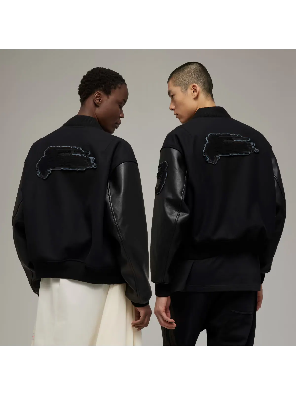 Куртка adidas Y-3 Letterman — изображение 6 из 9, черный
