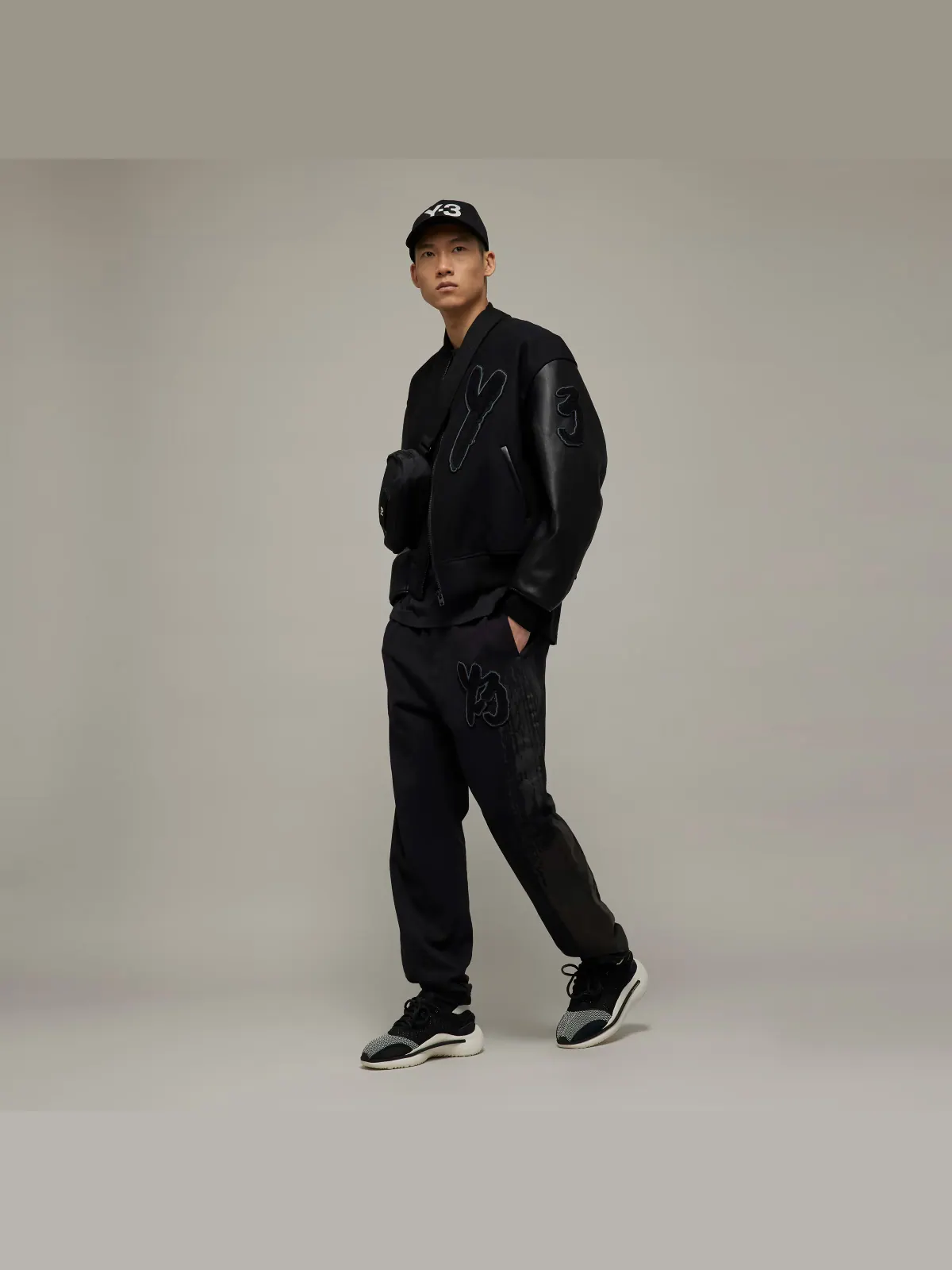 Куртка adidas Y-3 Letterman — изображение 7 из 9, черный