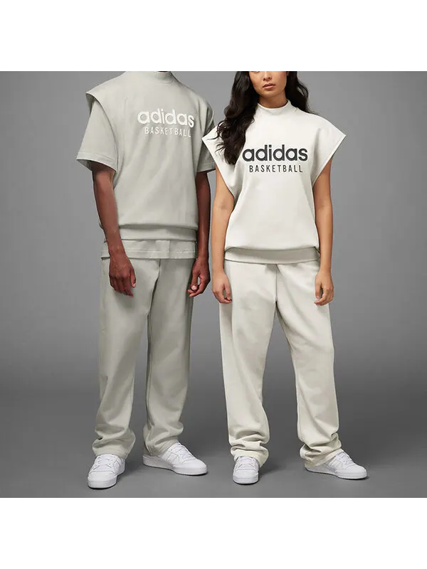 Футболка баскетбольные безрукавки толстовка Adidas — изображение 4 из 4, серый