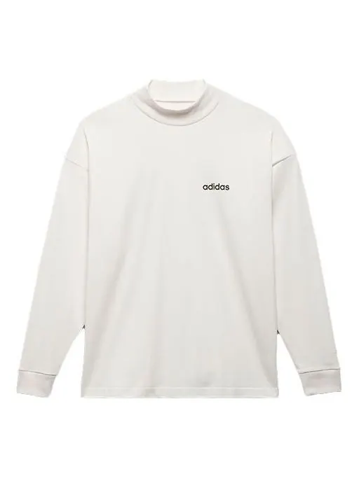 Футболка adidas Basketball Long Sleeve Tee 'White' IA3424 — изображение 1 из 3, белый