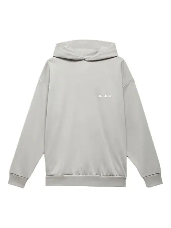 Худи adidas Basketball Hoodie 'Grey' — изображение 1 из 4, серый